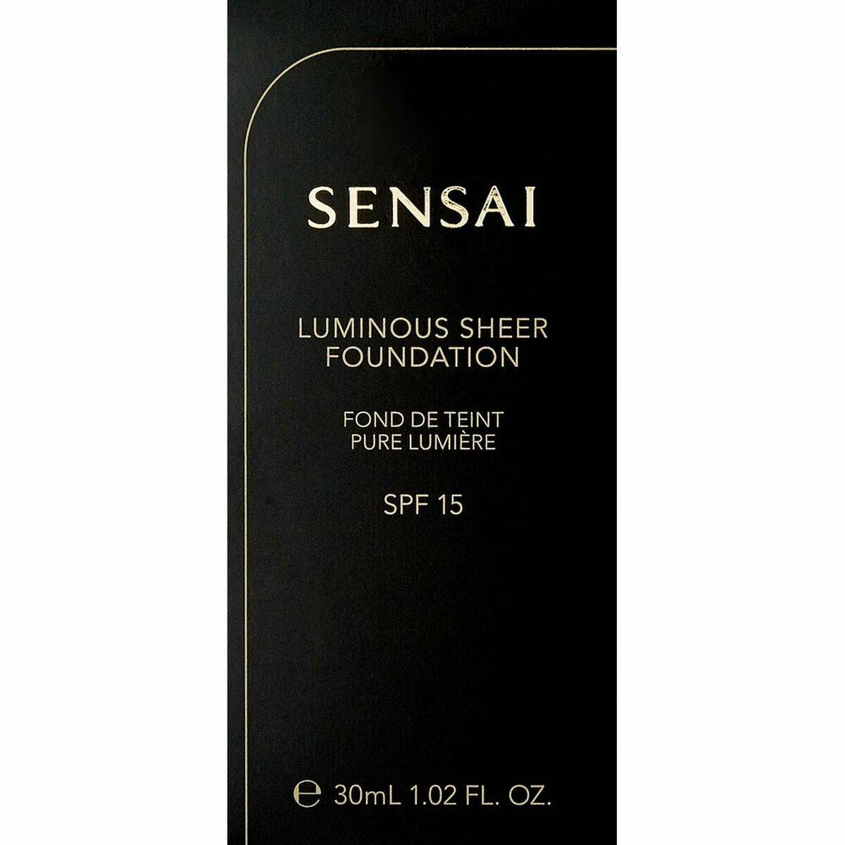 Makiažo pagrindas SENSAI LUMINOUS SHEER SPF15 NO.203, NEUTRAL BEIGE, 30ML