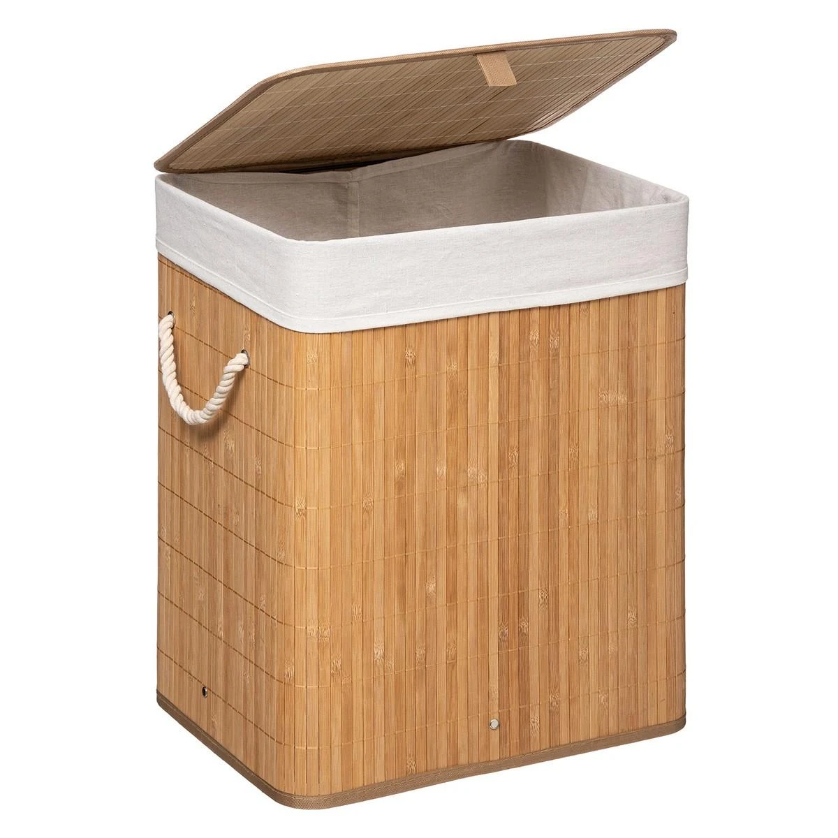 Five S Smart Five_S_Smart Skalbinių krepšys 5five Simply Smart, 60 l, balta/smėlio