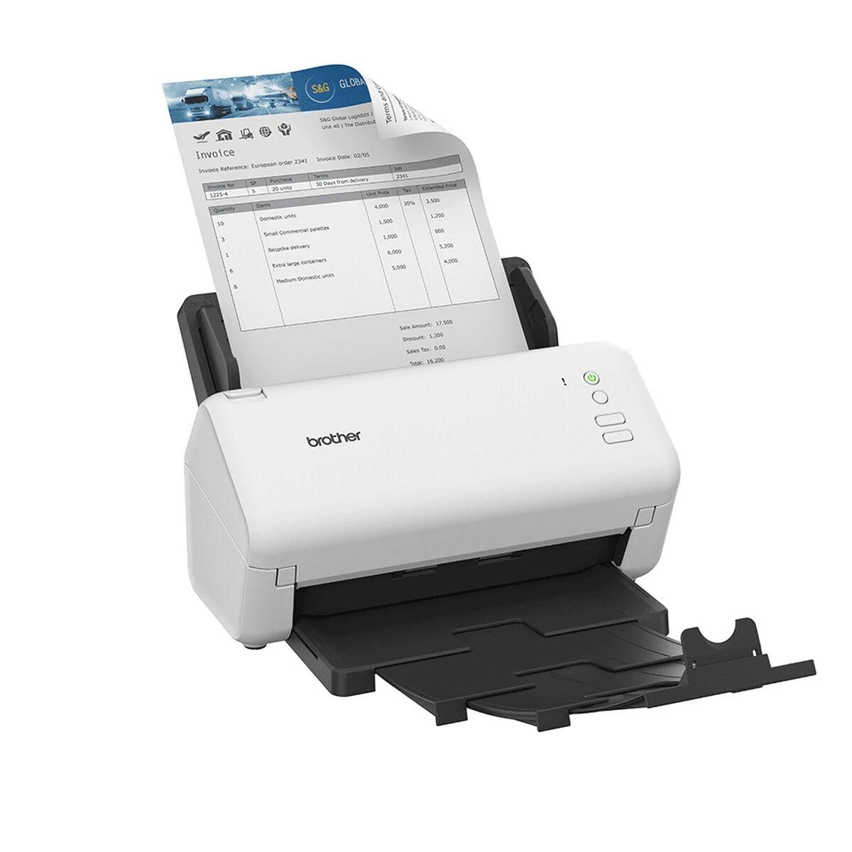 Skeneris Scanner Brother ADS-4100 Duplex-Dokumentenscanner