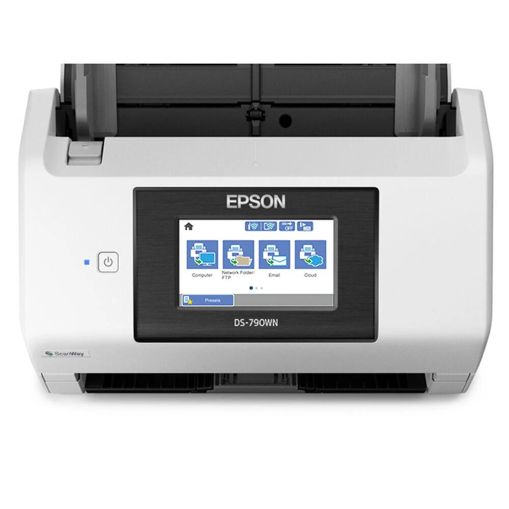 Skeneris Epson | Aukščiausios kokybės tinklo skaitytuvas | Darbo jėgos DS-790WN | Spalva | Bevielis