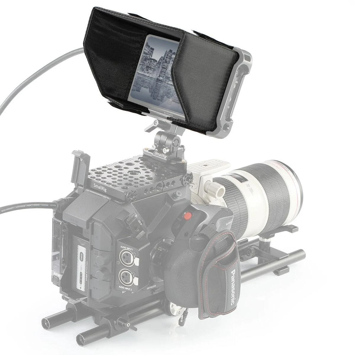 Objektyvas SmallRig 2269 gaubtas nuo saulės, skirtas Atomos Ninja V