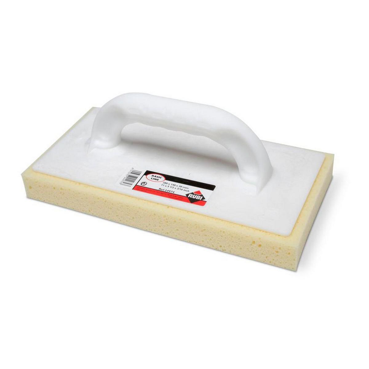 RUBI ZACIERACZKA PLASTIKOWA Z GĄBKĄ HIDRO PRO 280 x 140 x 30mm