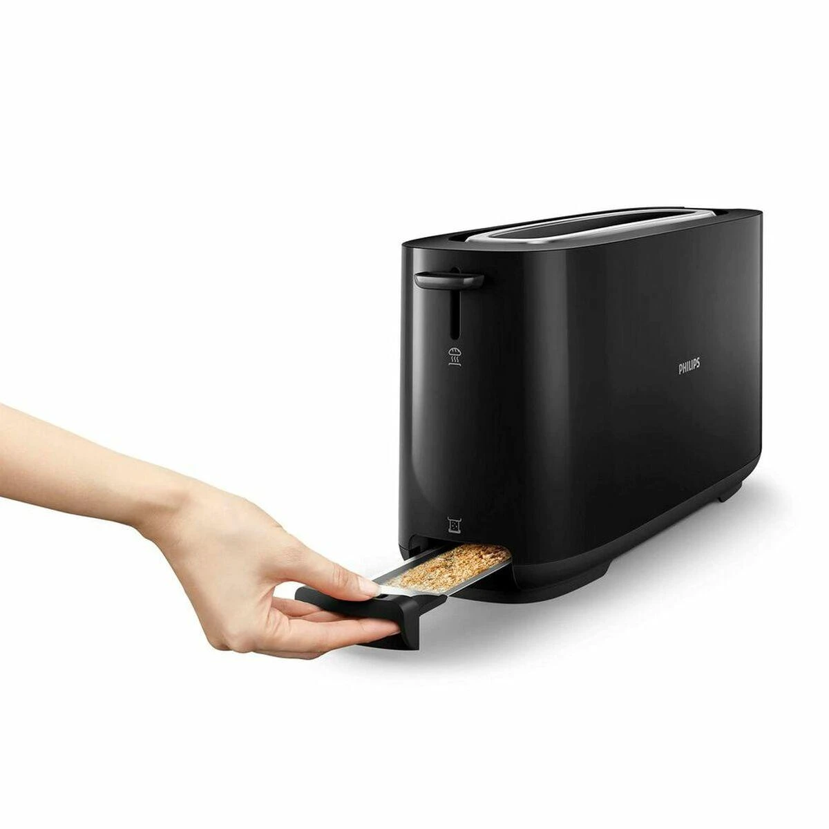 Philips Daily Collection HD2590/90 skrudintuvas 1 griežinėliai Juoda 1030 W