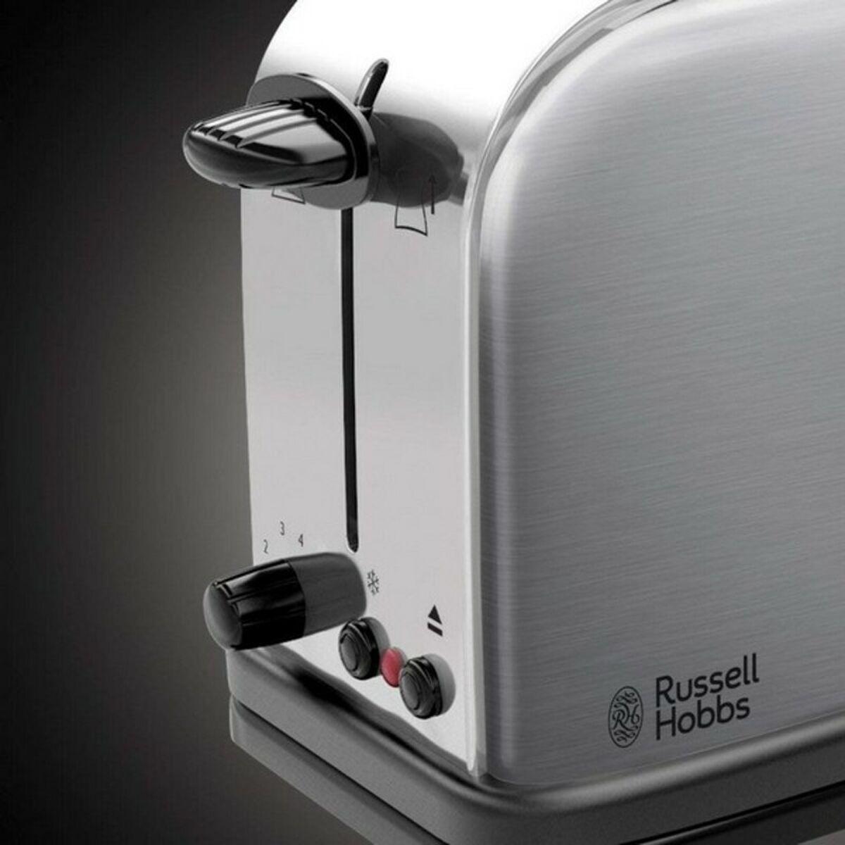 Skrudintuvas RUSSEL 21396-56 Toaster Russell Hobbs 21396-56 Oxford sidabrinis (Atnaujinta)