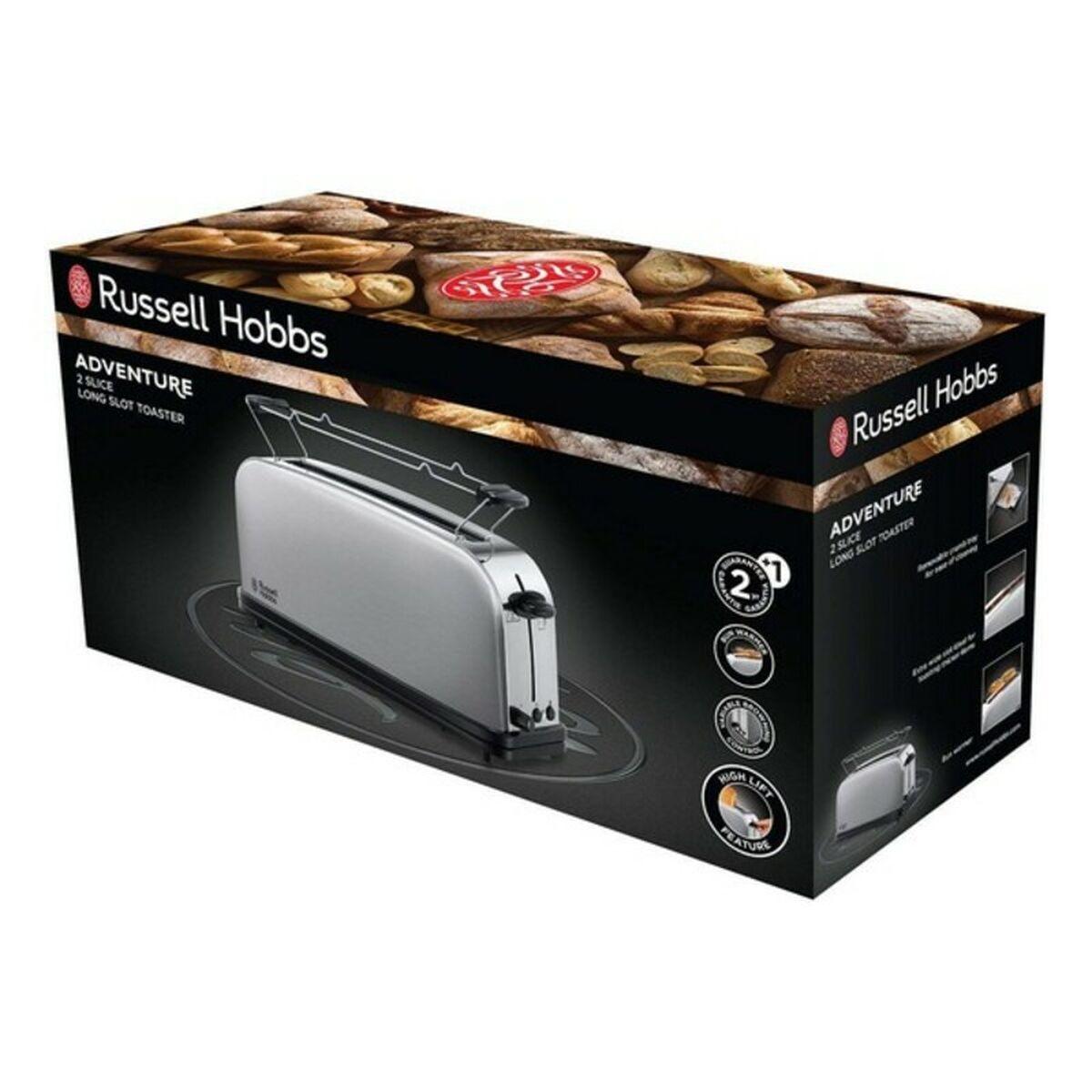 Skrudintuvas RUSSEL 21396-56 Toaster Russell Hobbs 21396-56 Oxford sidabrinis (Atnaujinta)