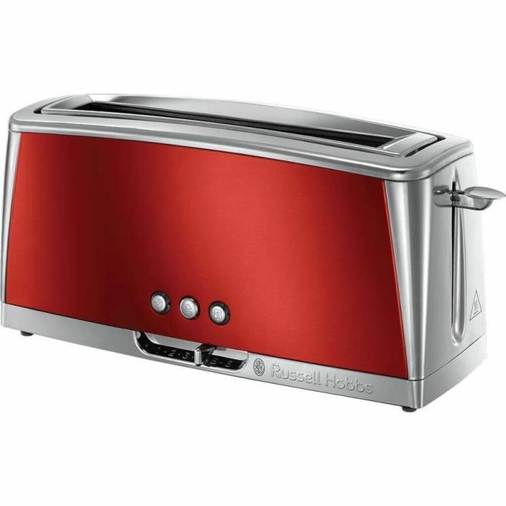 Skrudintuvas Russell Hobbs Luna Solar Raudona Long Slot (23250-56)