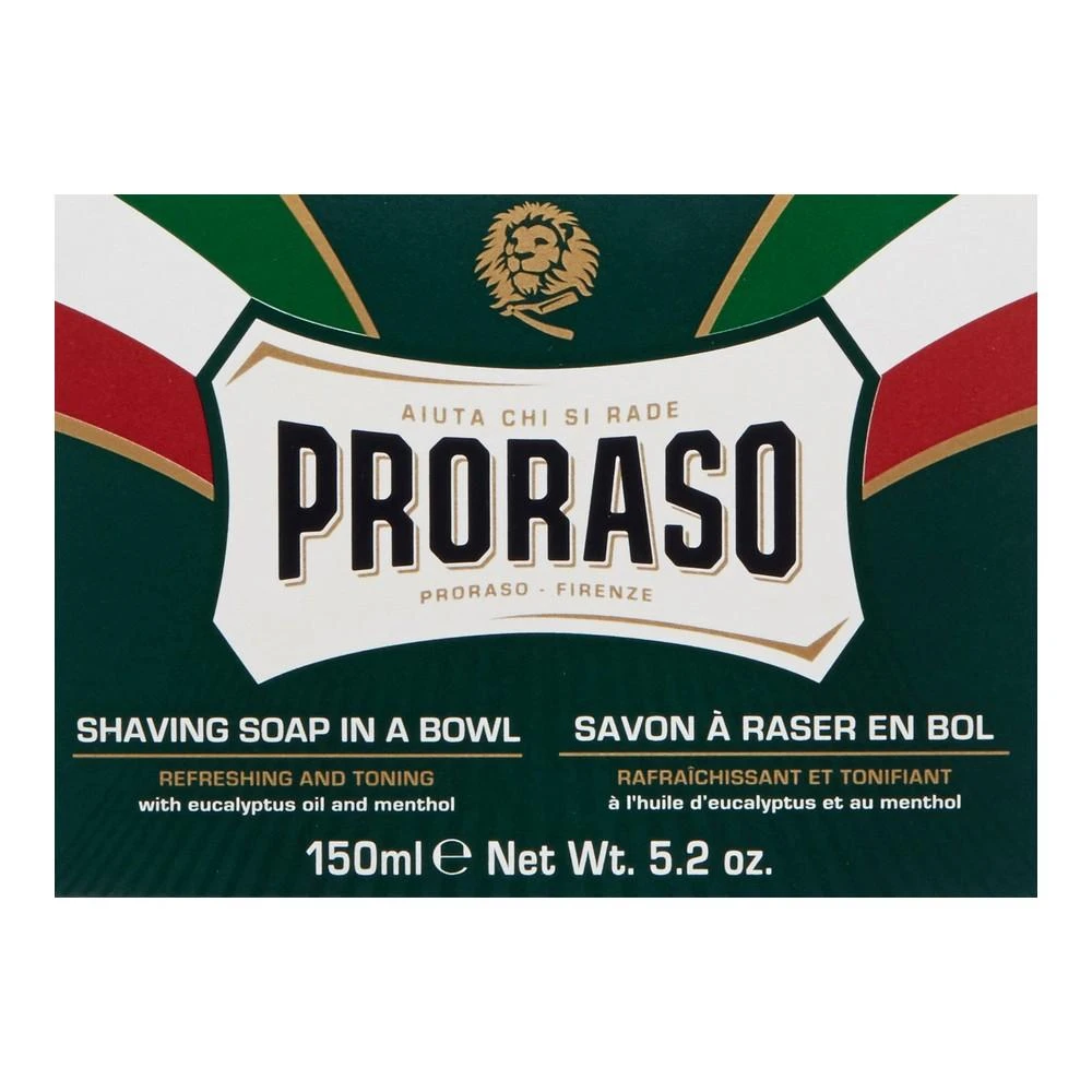 Proraso Green Line Gaivinamasis skutimosi muilas indelyje, 150 ml