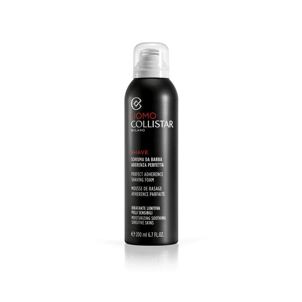 Collistar Skutimosi kremas jautriai odai (Perfect Adherence Shaving Foam) 200 ml