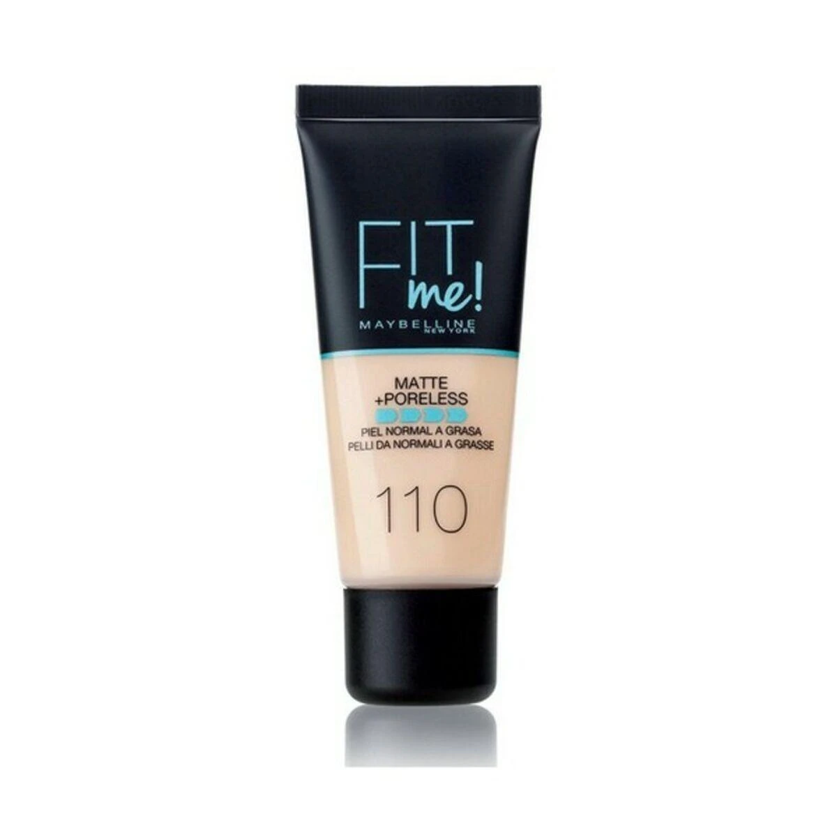 Makiažo pagrindas Maybelline Fit Me Matte+Poreless (128 Warm Nude) 30ml