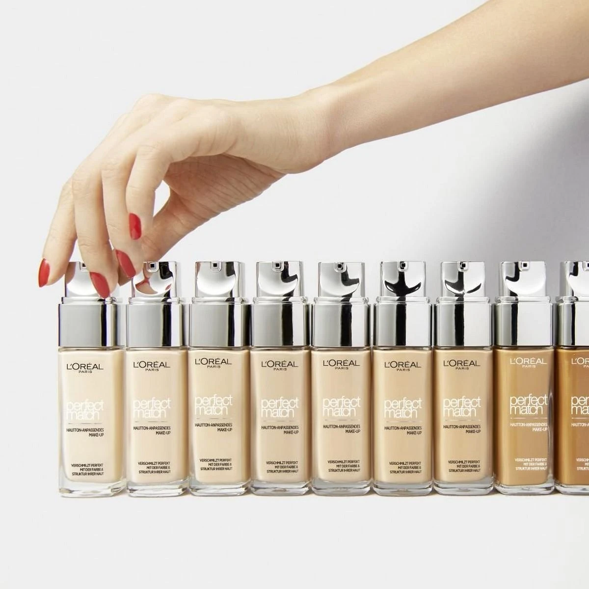 Skystas makiažo pagrindas L'Oreal Make Up Accord Parfait Nº 3.5.N (30 ml)