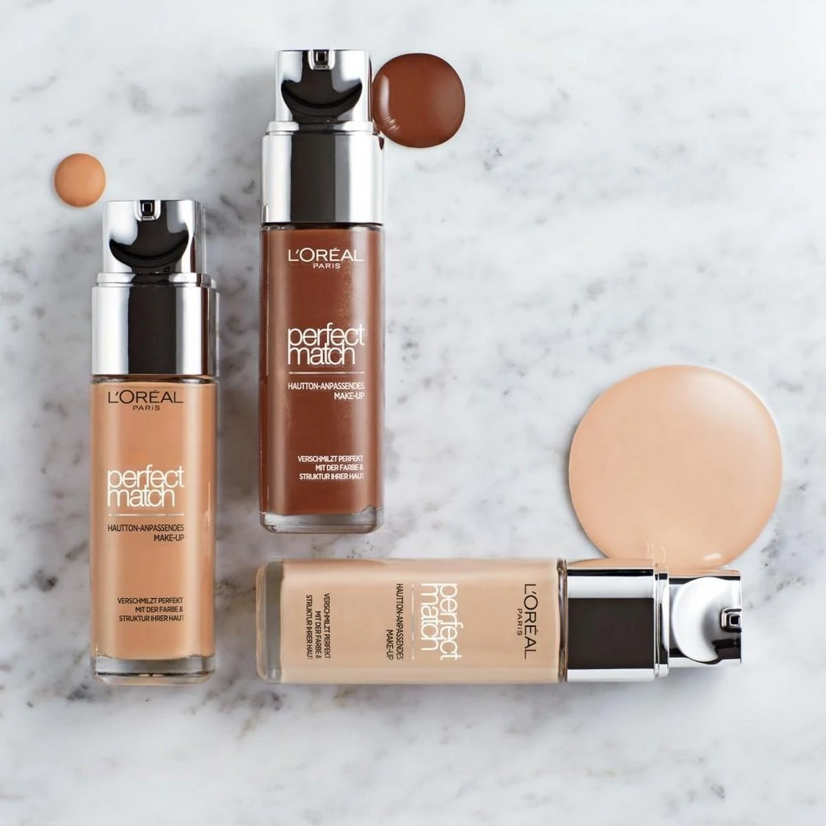 Skystas makiažo pagrindas L'Oreal Make Up Accord Parfait Nº 3.5.N (30 ml)