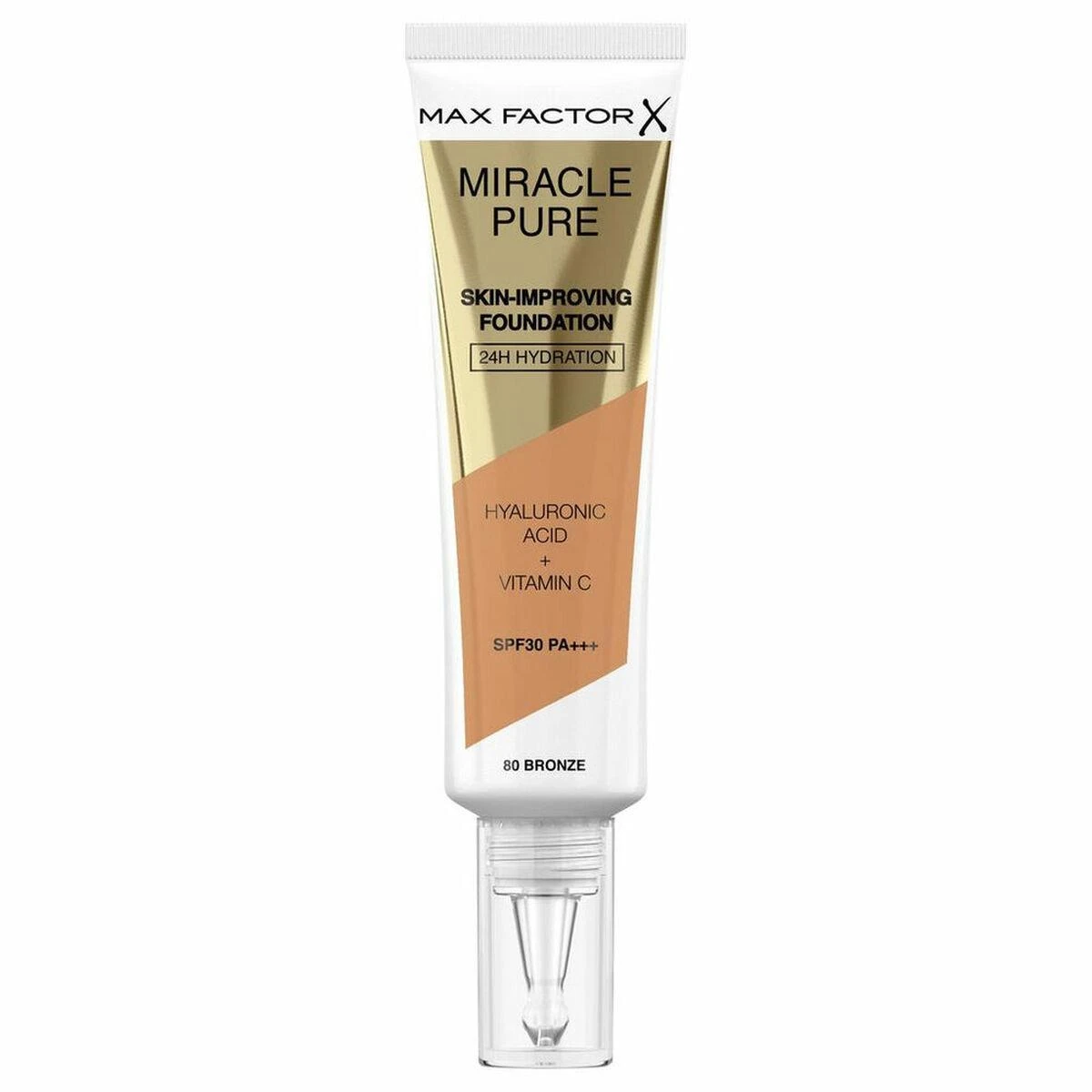 makiažo pagrindas Max Factor Miracle Pure Foundation Spf30 80-Bronze