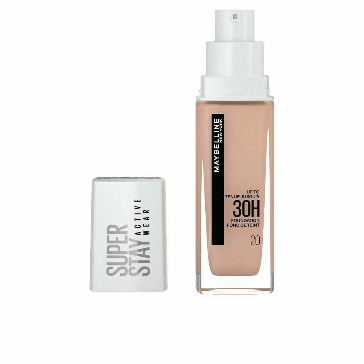 Maybelline Superstay Activewear 30h makiažo pagrindas 20-Cameo