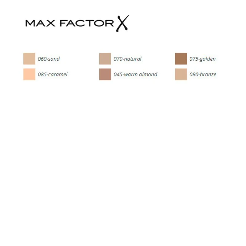 "Max Factor Miracle Touch" tobulinantis odos pagrindas Spf30 085 Caramel