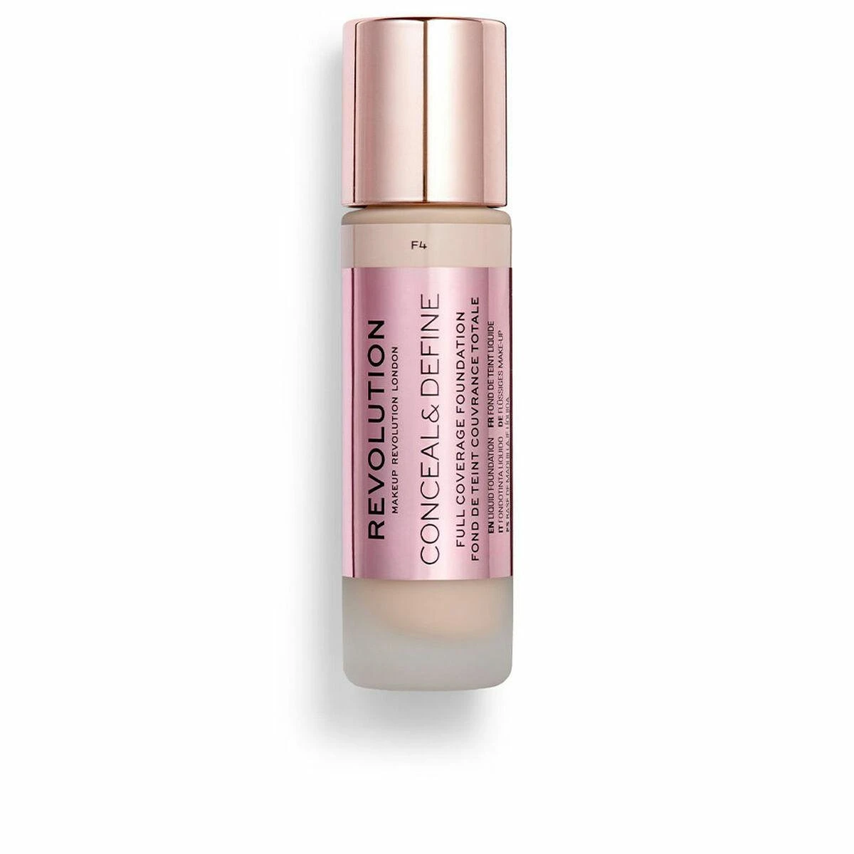 Makeup revolution Revolution Make Up "Conceal and Define" maskuojamasis makiažo pagrindas F4 23ml