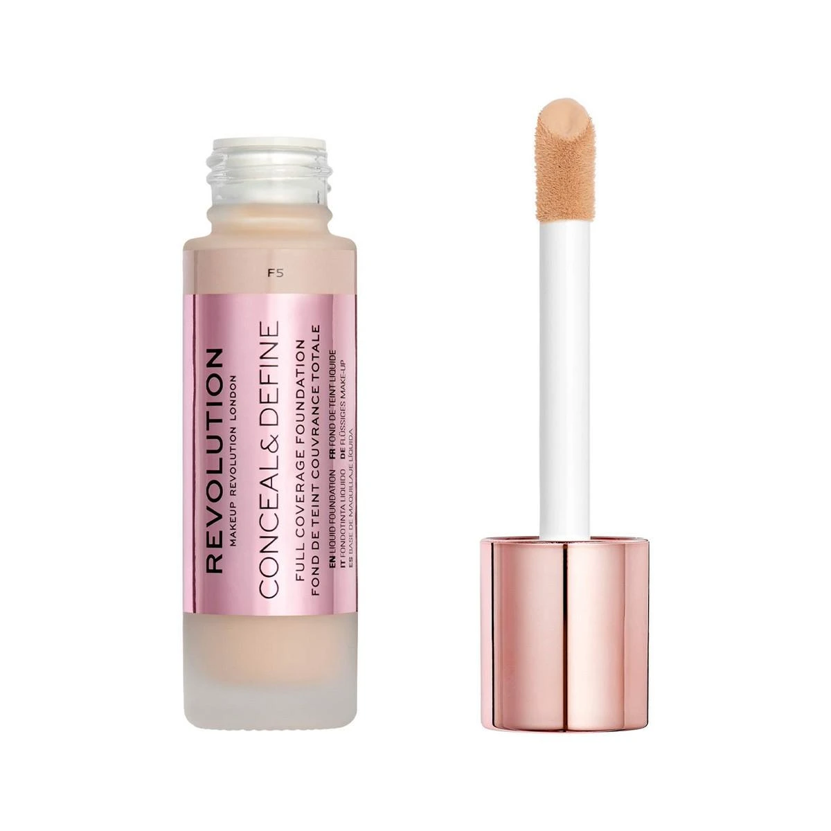 Revolution Make Up "Conceal and Define" maskuojamasis makiažo pagrindas F5 23ml