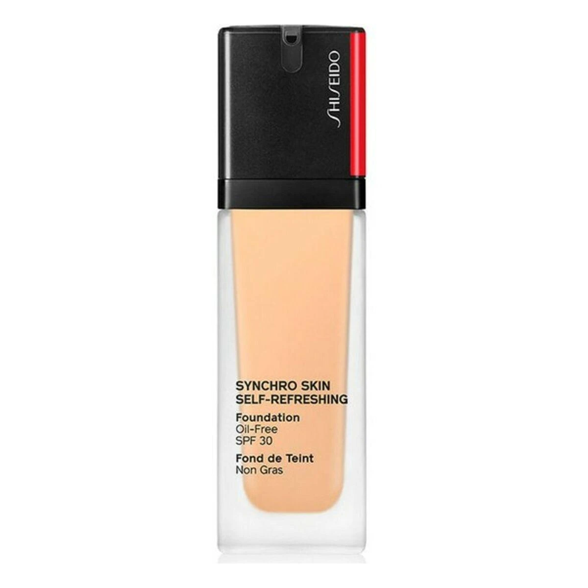 „Shiseido Synchro Skin“ gaivinantis skystas makiažo pagrindas be aliejaus 430 Cedar SPF 30, 30 ml