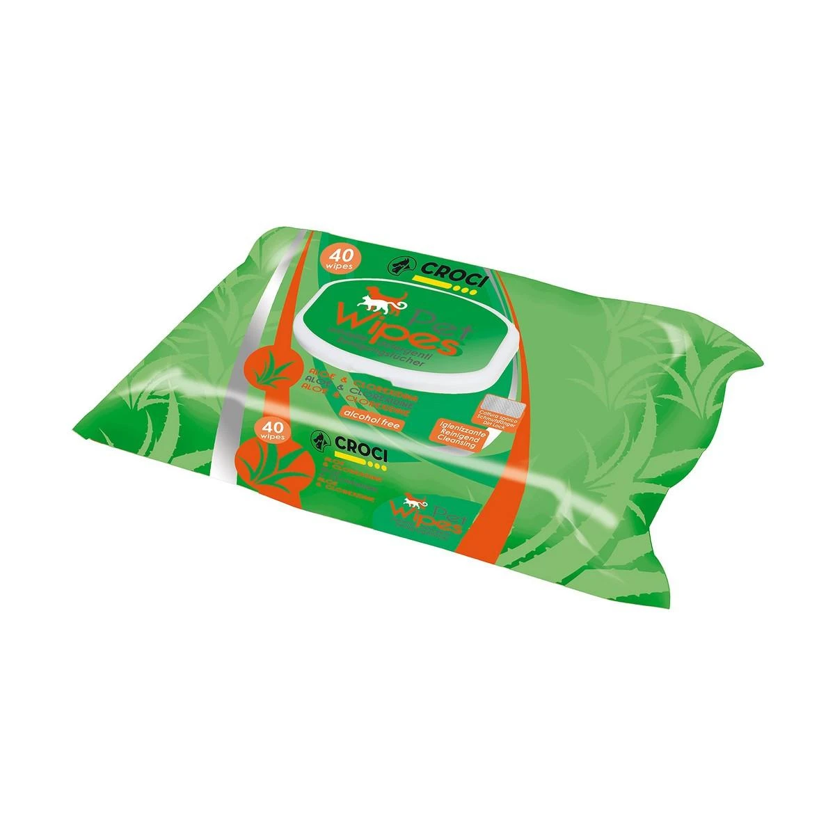 GILL'S servetėlės augintiniams su chlorheksidinu ir aloe vera, 40vnt