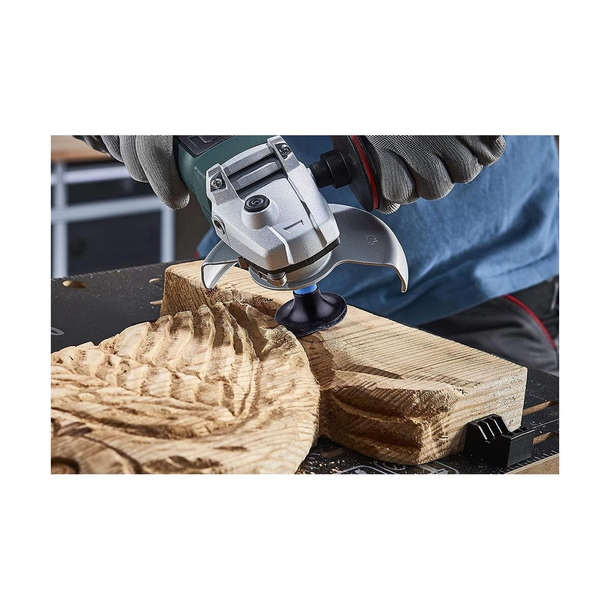Wolfcraft DYSK SZLIFIERSKI 50MM + 3 KRĄŻKI ŚCIERNE