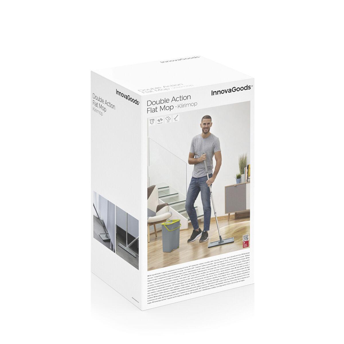 Šluota su dvigubo veikimo kibiru InnovaGoods