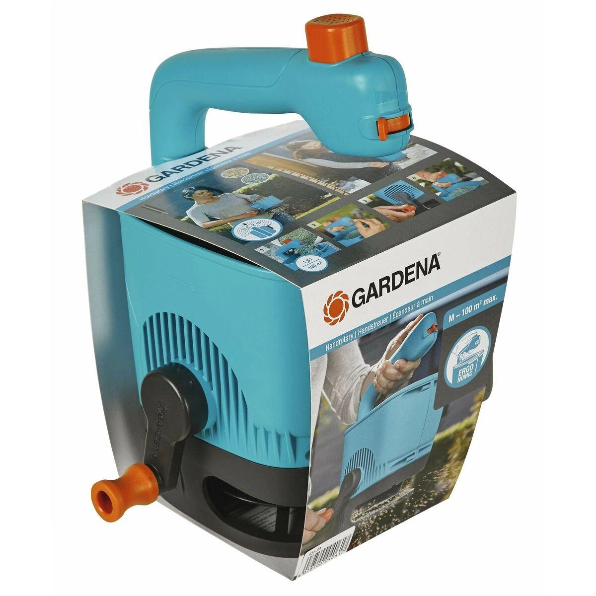 Gardena rankinis trąšų barstytuvas M 100 m² 00431-20