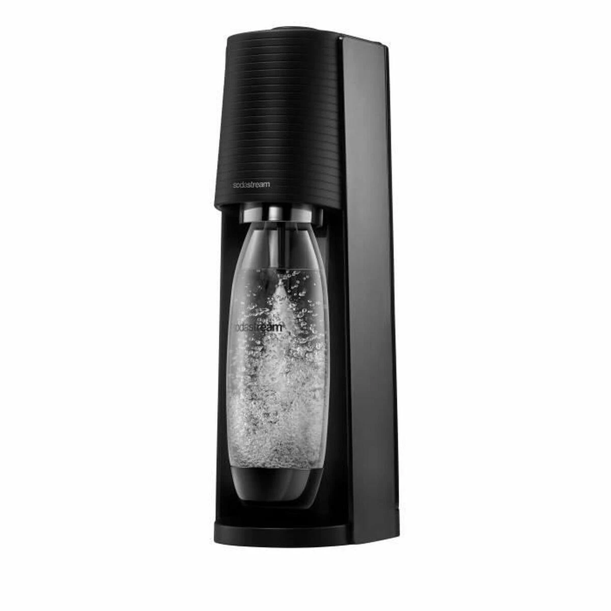 Gėrimų gaminimo aparatas SodaStream Terra juodas +2 buteliukai