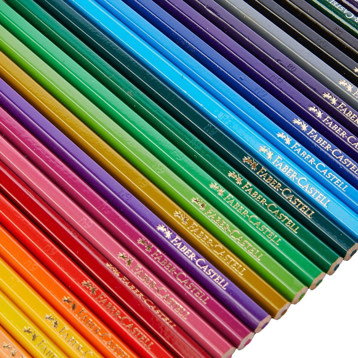 Faber-castell "pilies" pieštukinės kreidelės, 24 spalvos