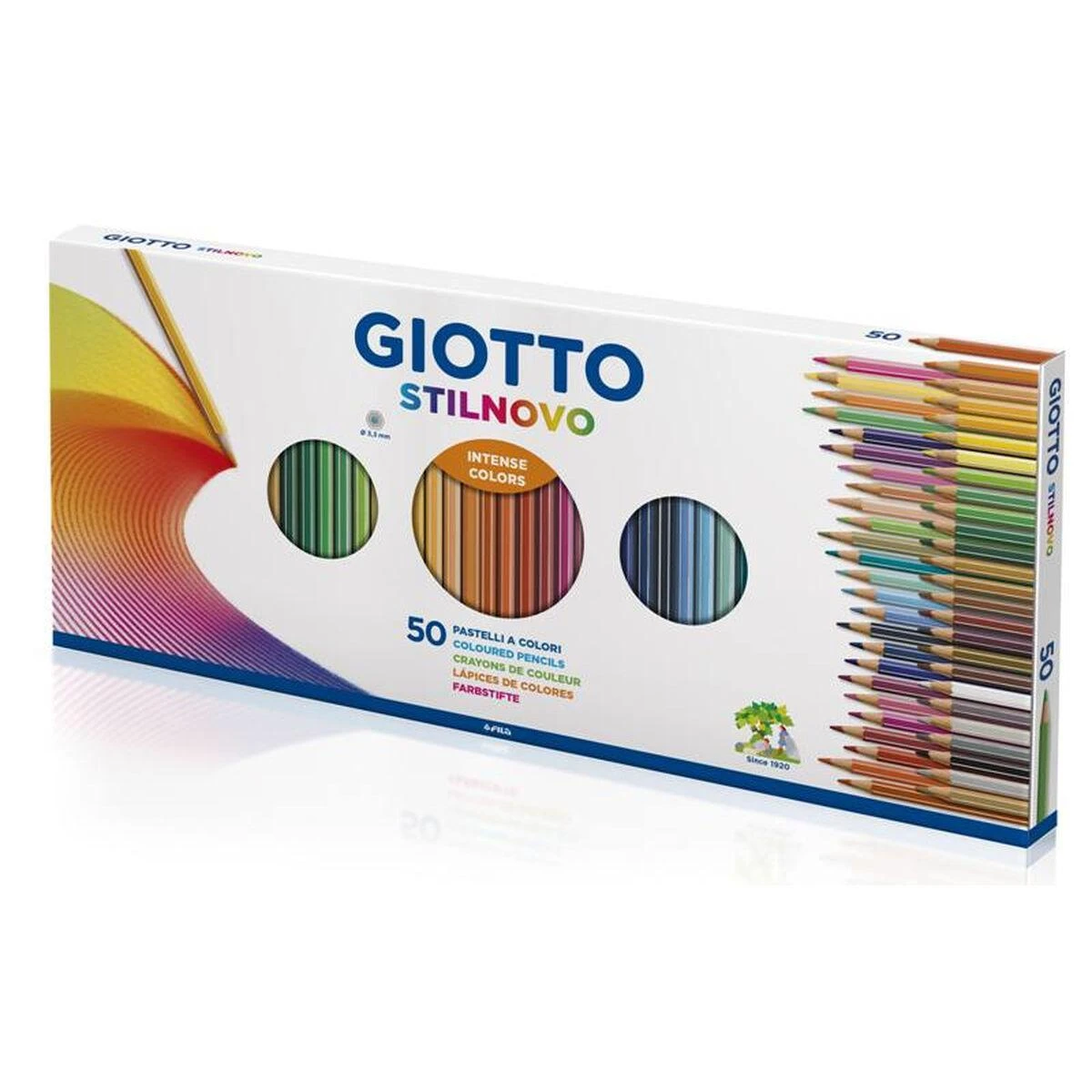 Fila Giotto Stilnovo Crayons 50 spalvų GIOTTO