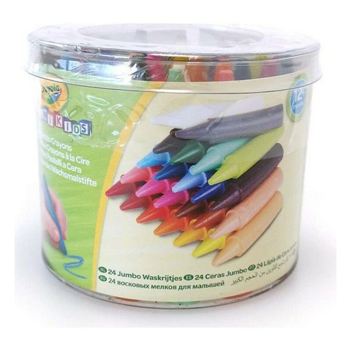 Crayola, Inc. Crayola Mini Kids - 24 dideli pieštukai, 24 vnt.