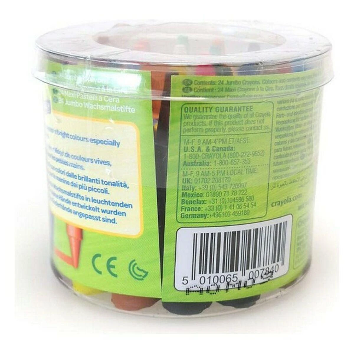 Crayola, Inc. Crayola Mini Kids - 24 dideli pieštukai, 24 vnt.