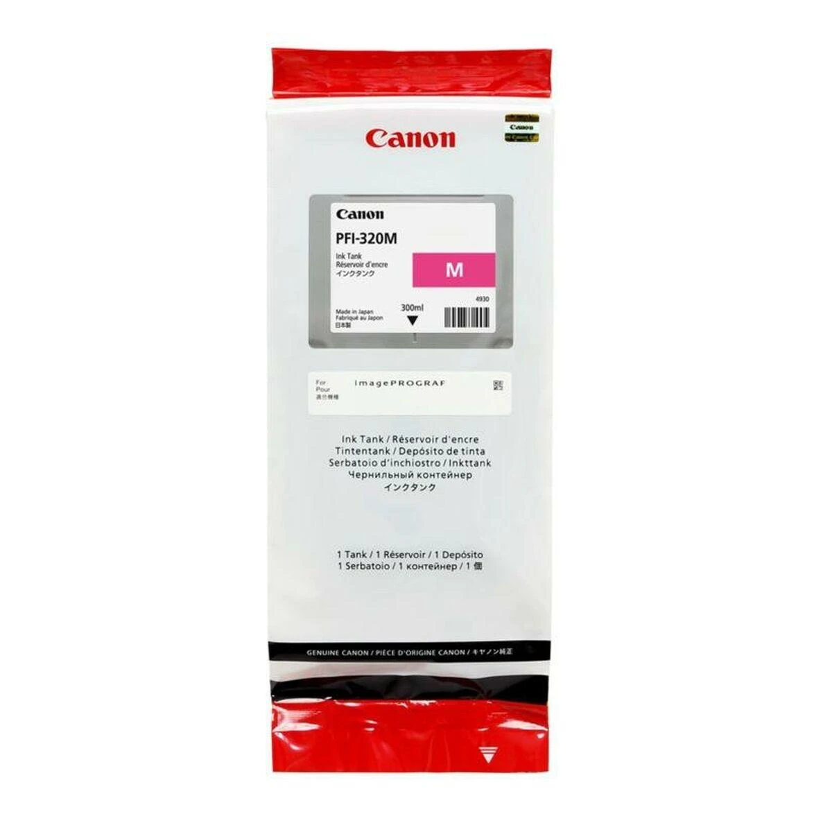Canon PFI-320M (2892C001) Rašalinė kasetė, Purpurinė