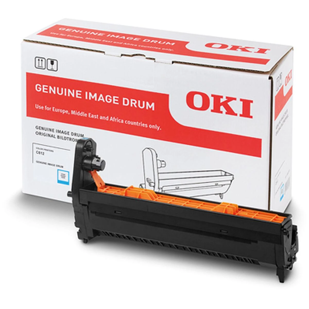 OKI EP kasetė Cyan C612 30K