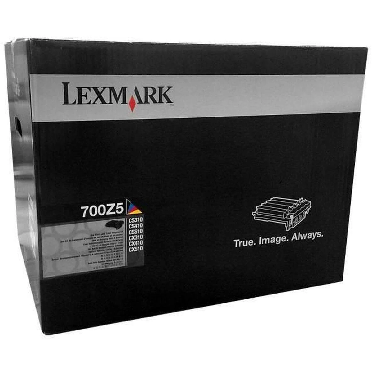 Lexmark 70C0Z50 | 700Z5 Juodas and Colour Imaging Kit | Imaging Kit | Juodas, Cyan, Magenta, Geltona