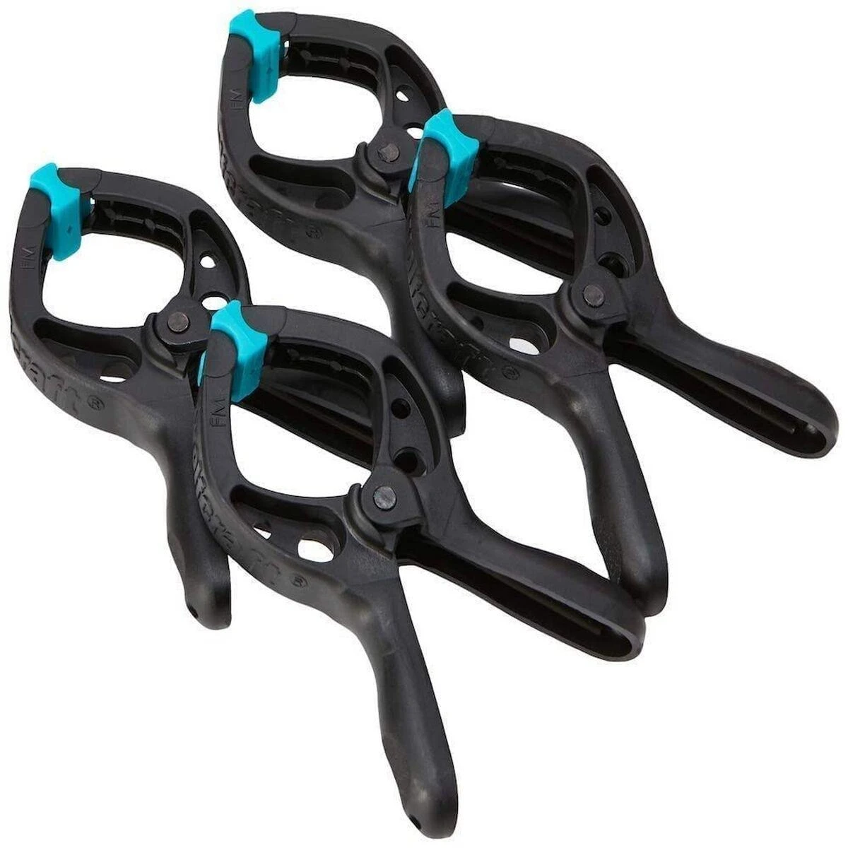 Spyruoklinis spaustukas micro fix 30mm - 4 vnt - Wolfcraft 3432000