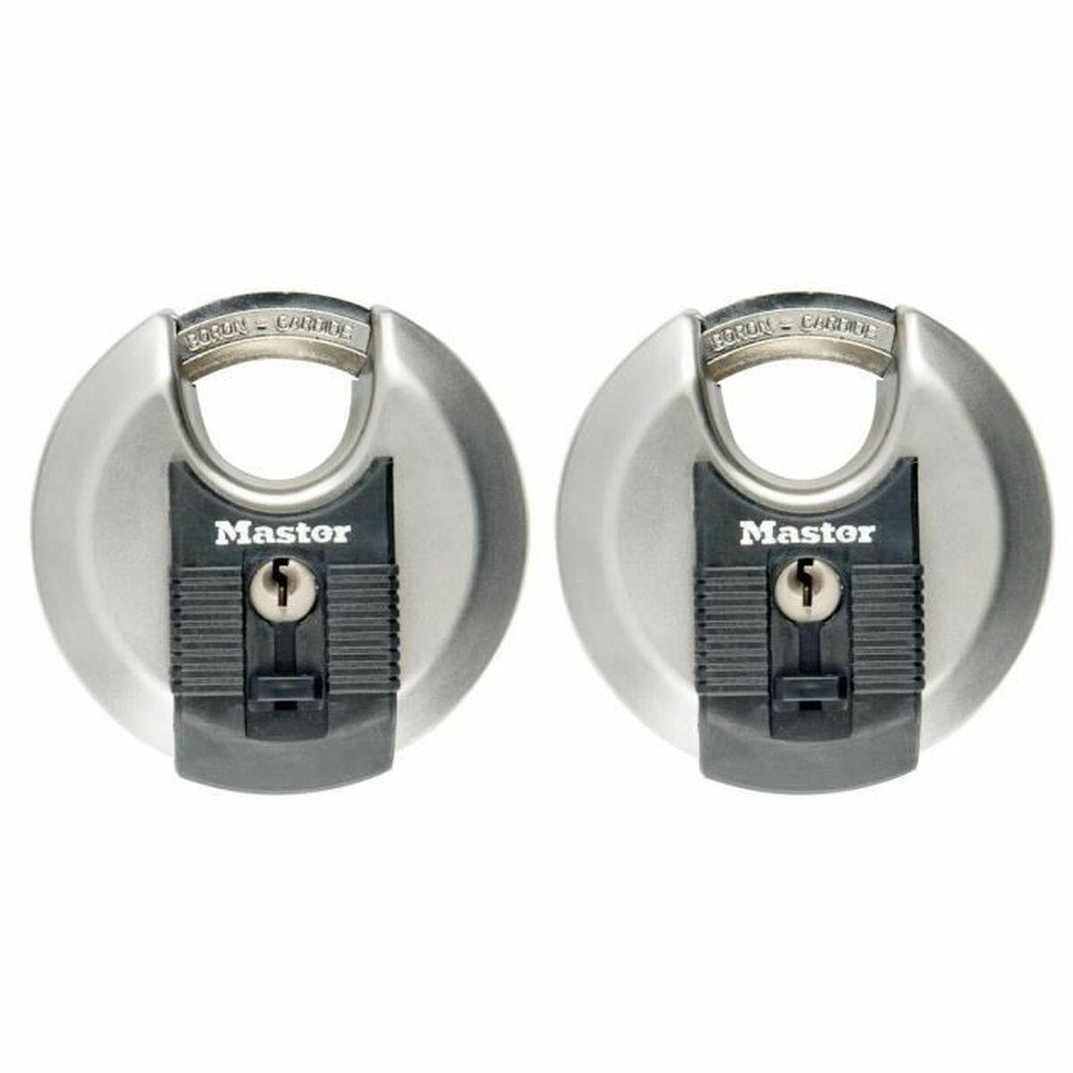 MasterLock Master Lock Pakabinama 2 diskų nerūdijančio plieno (70 mm) M40E