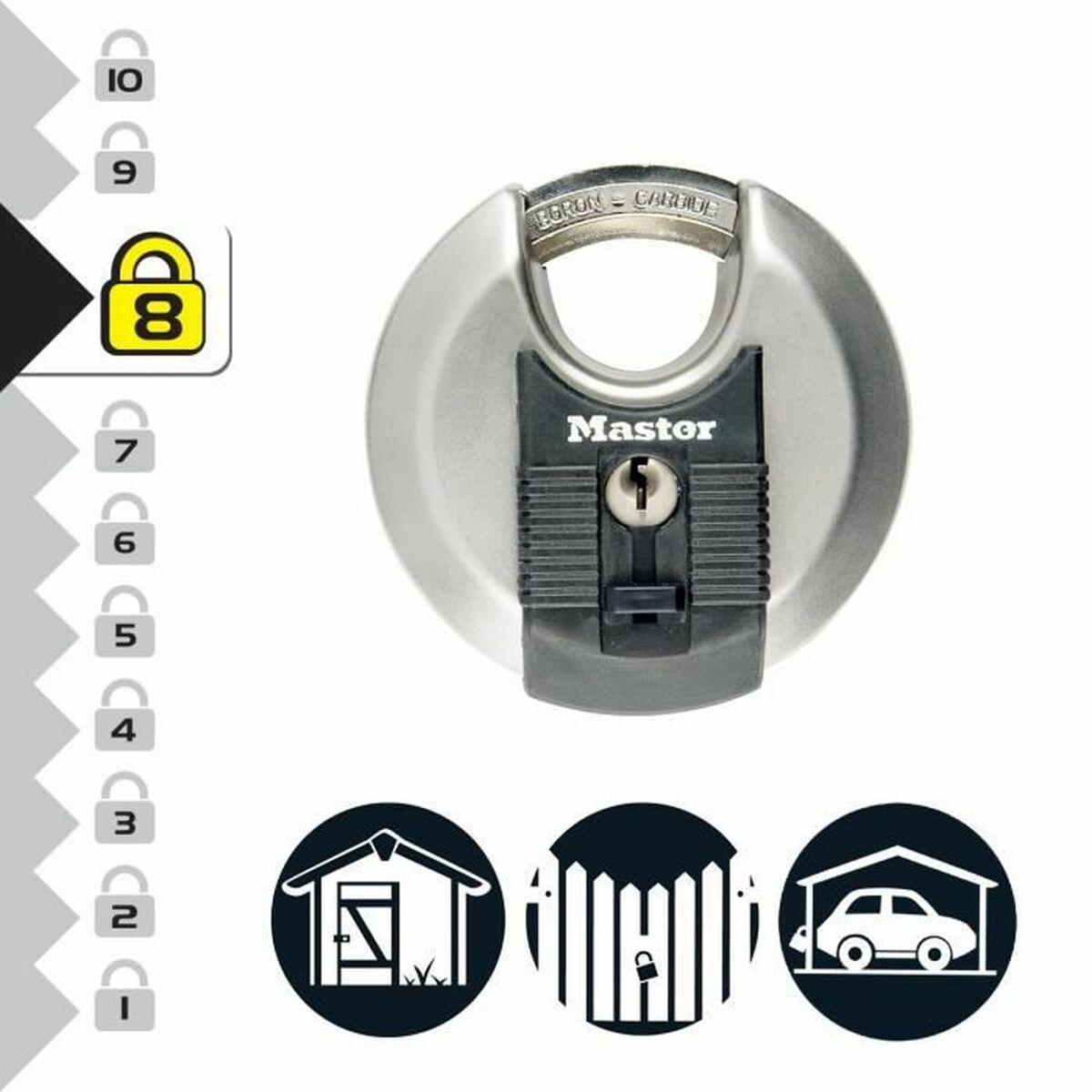 MasterLock Master Lock Pakabinama 2 diskų nerūdijančio plieno (70 mm) M40E