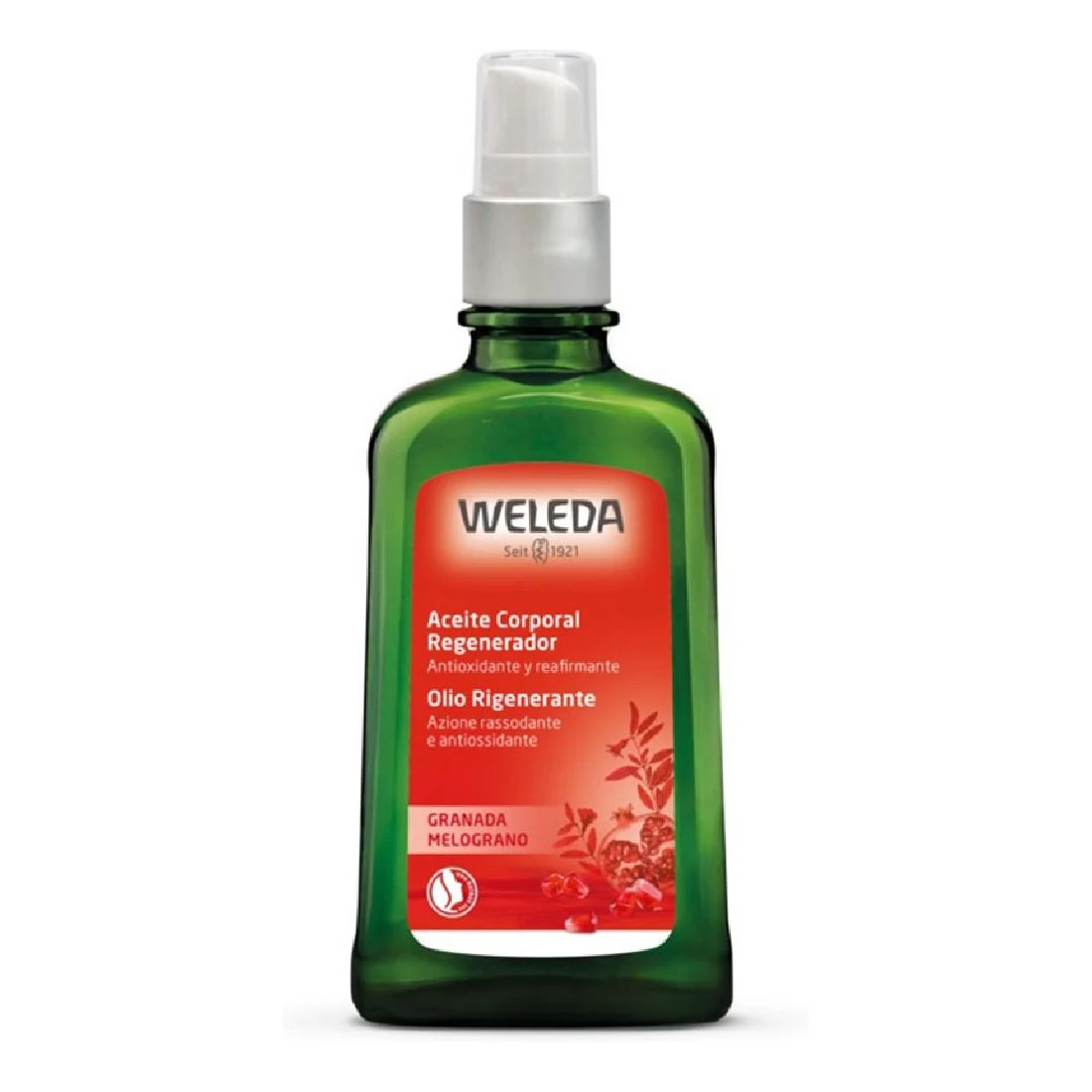 "Weleda" granatų regeneruojantis kūno aliejus 100ml