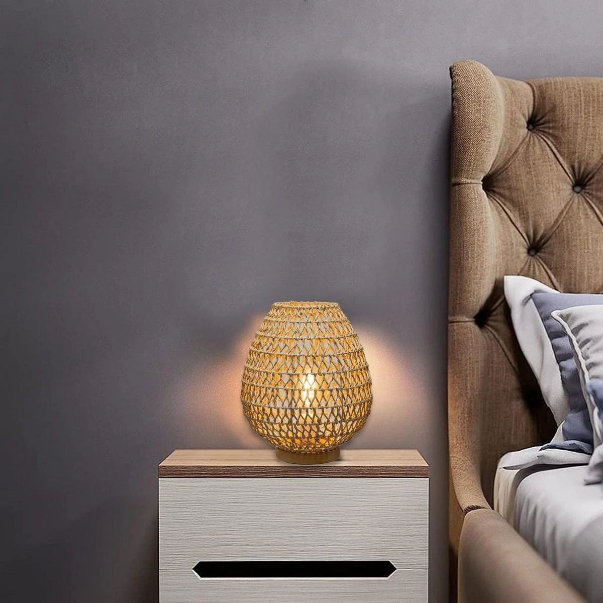Atmosphera Lamp ETEL stalinis šviestuvas su ažūriniu gaubtu, 35,5 cm