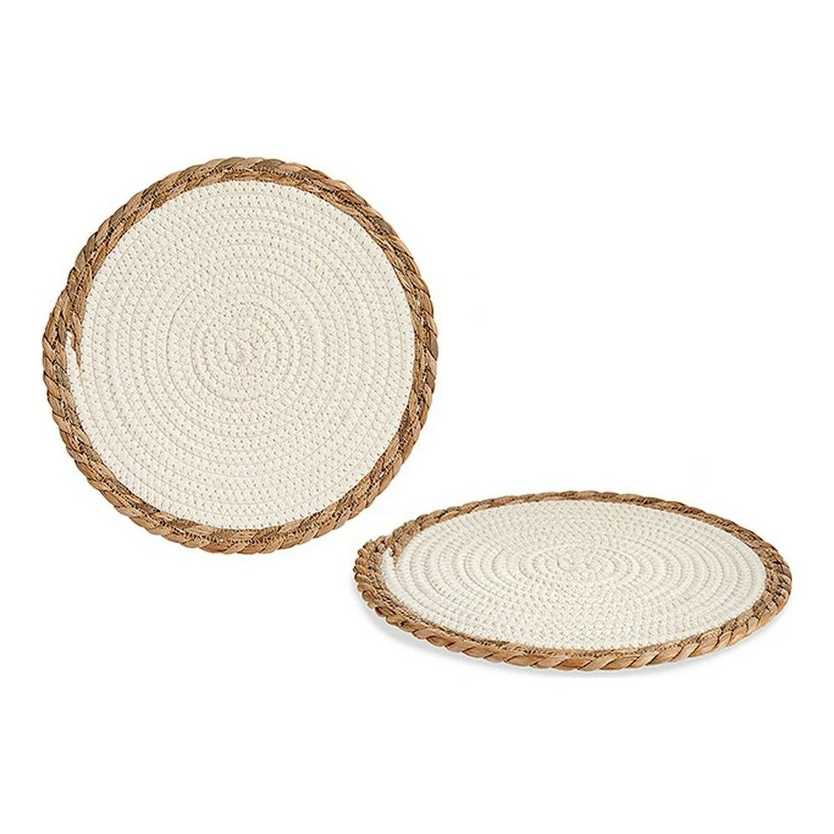 „Bigbuy Home“ stalo padėkliukai Baltas Raudona Fiber (30 cm)