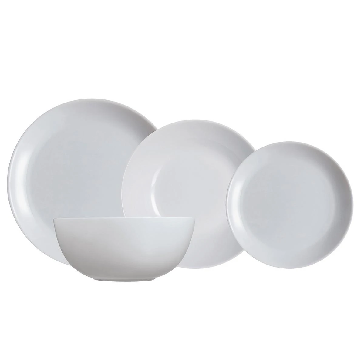 Vakarienės rinkinys 6 asmenims Diwali Granite 19 dalių LUMINARC