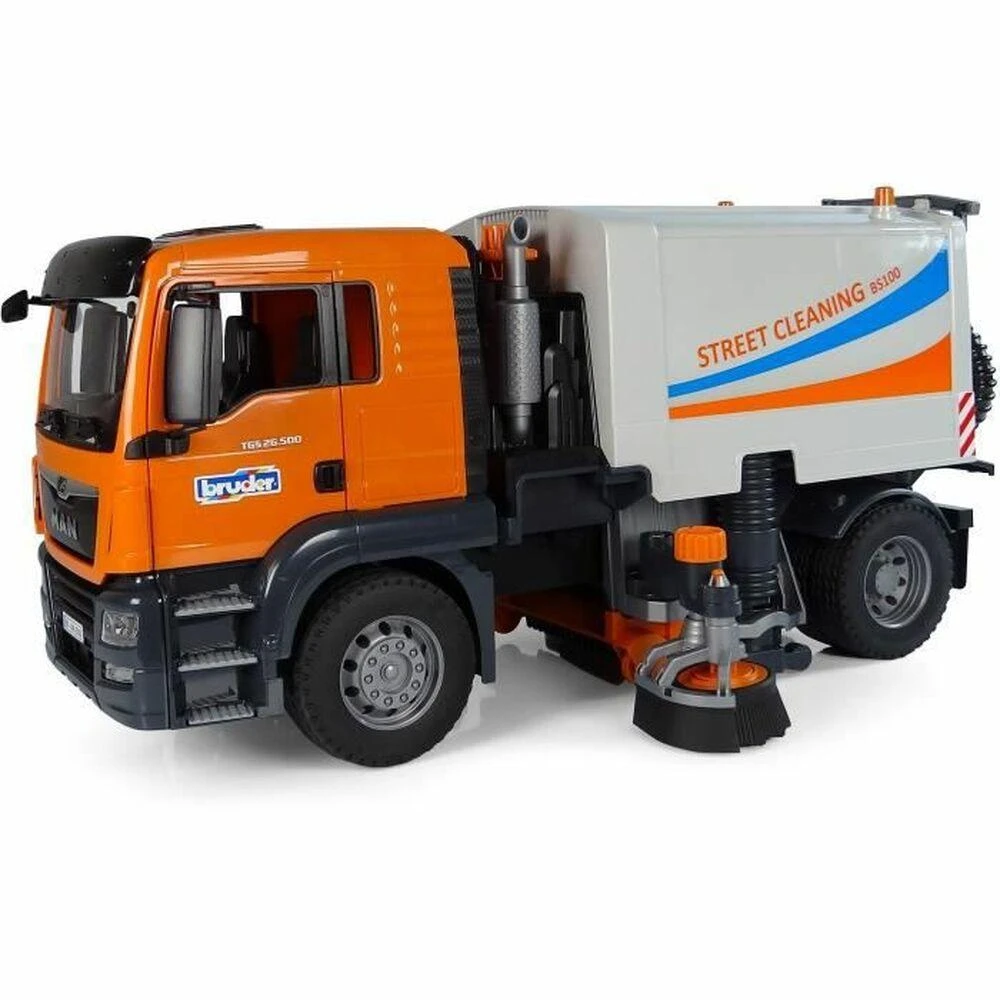BRUDER gatvių valymo mašina MAN TGS, 03780