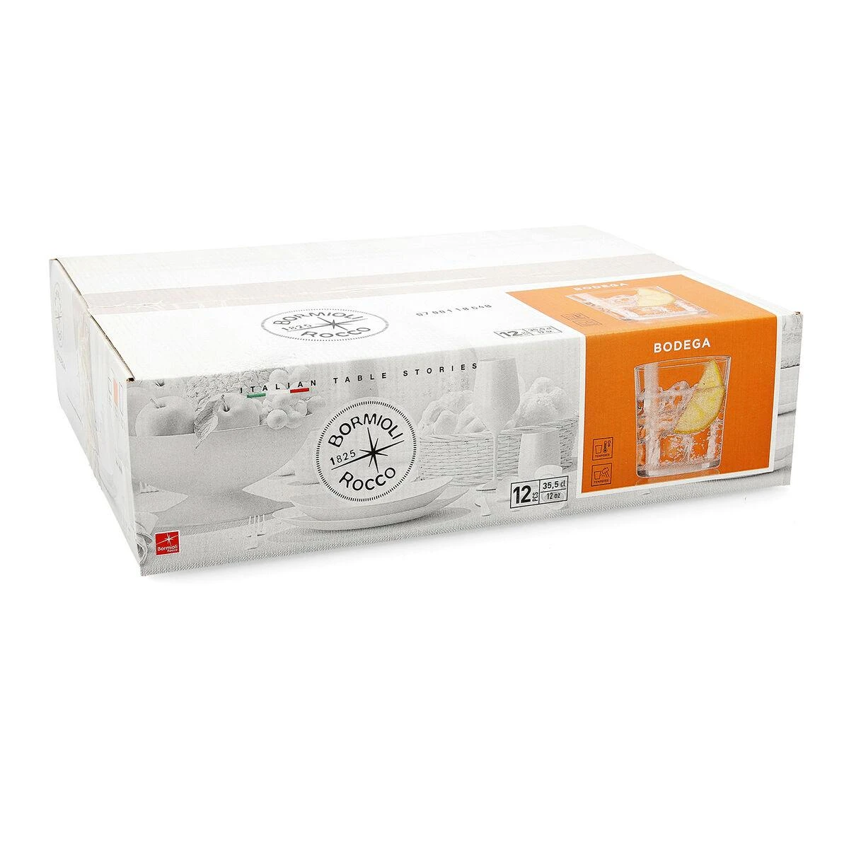 Multi Vandglas Bodega Medium 37 cl Ø8.5x8.95 cm,12 stk/krt