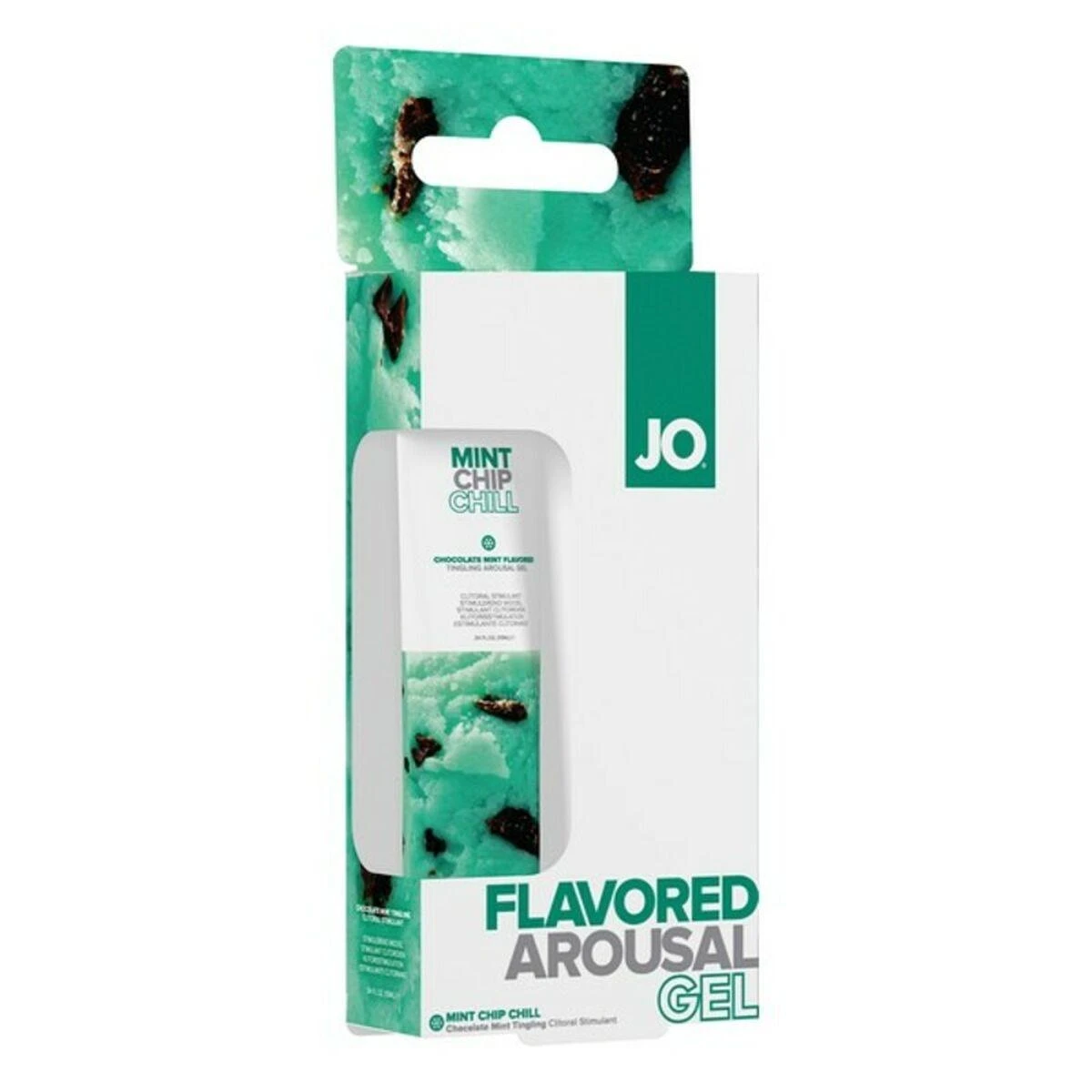 System Jo Sistema JO – aromatizuotas Arousal Gel Mint Chip Chill 10 ml