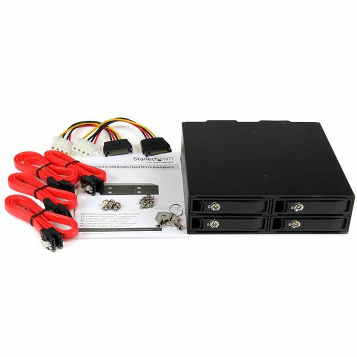 „StarTech“ 4x 2,5 colio SATA disko vieta (SATSASBP425)