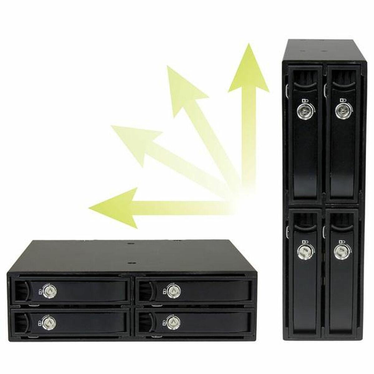 „StarTech“ 4x 2,5 colio SATA disko vieta (SATSASBP425)