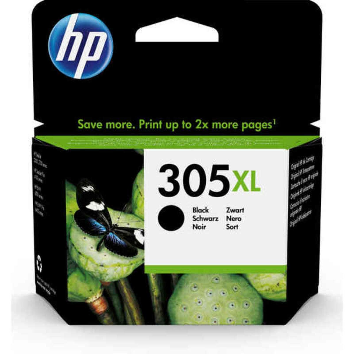 Hewlett Packard (HP) HP 305XL didelės talpos juodas originalus rašalo kasetė