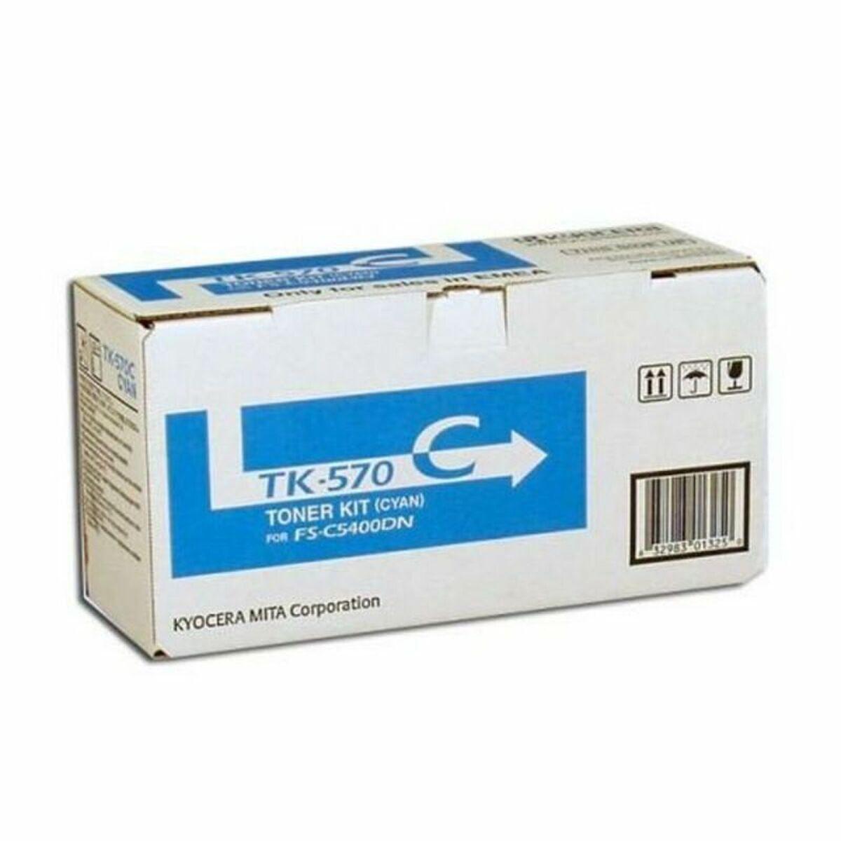 Toneris Kyocera TK-570C | 12000 puslapių | Žydra spalva | ECOSYS P7035cdn FS-C5400DN