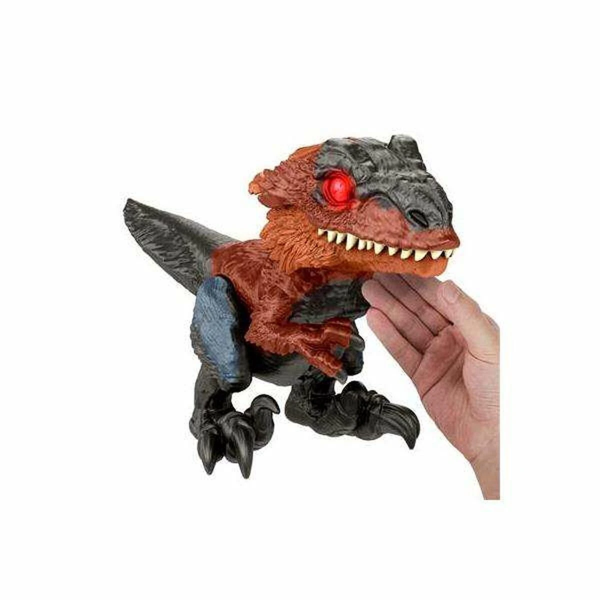 Jurassic World Juros periodo pasaulis – elektroninis narvo neužrakintas ugnies dinozauras (GWD70)