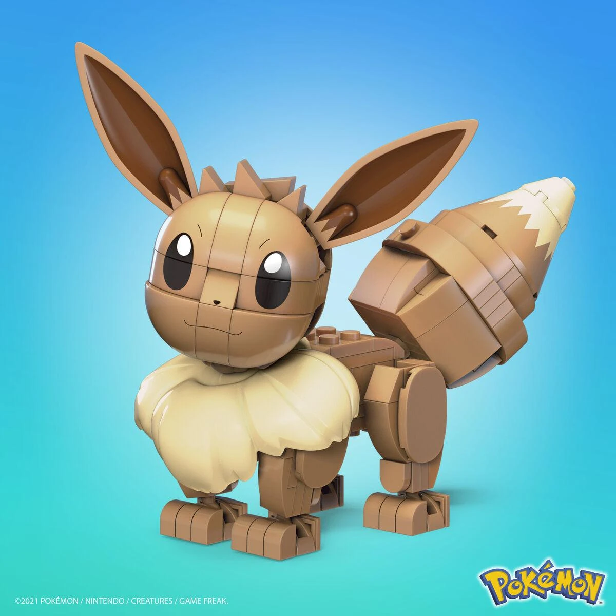 Mega Bloks Mattel MEGA CONSTRUX POKEMON rinkinys – Eevee (HDL84)