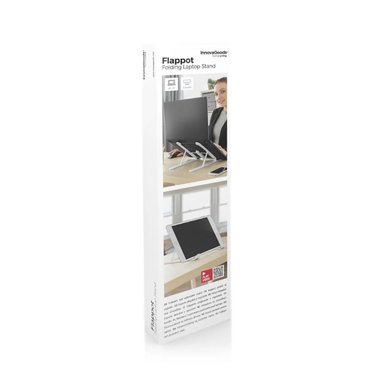 InnovaGoods Innovagoods Folding Nešiojamas kompiuteris Stand Flappot